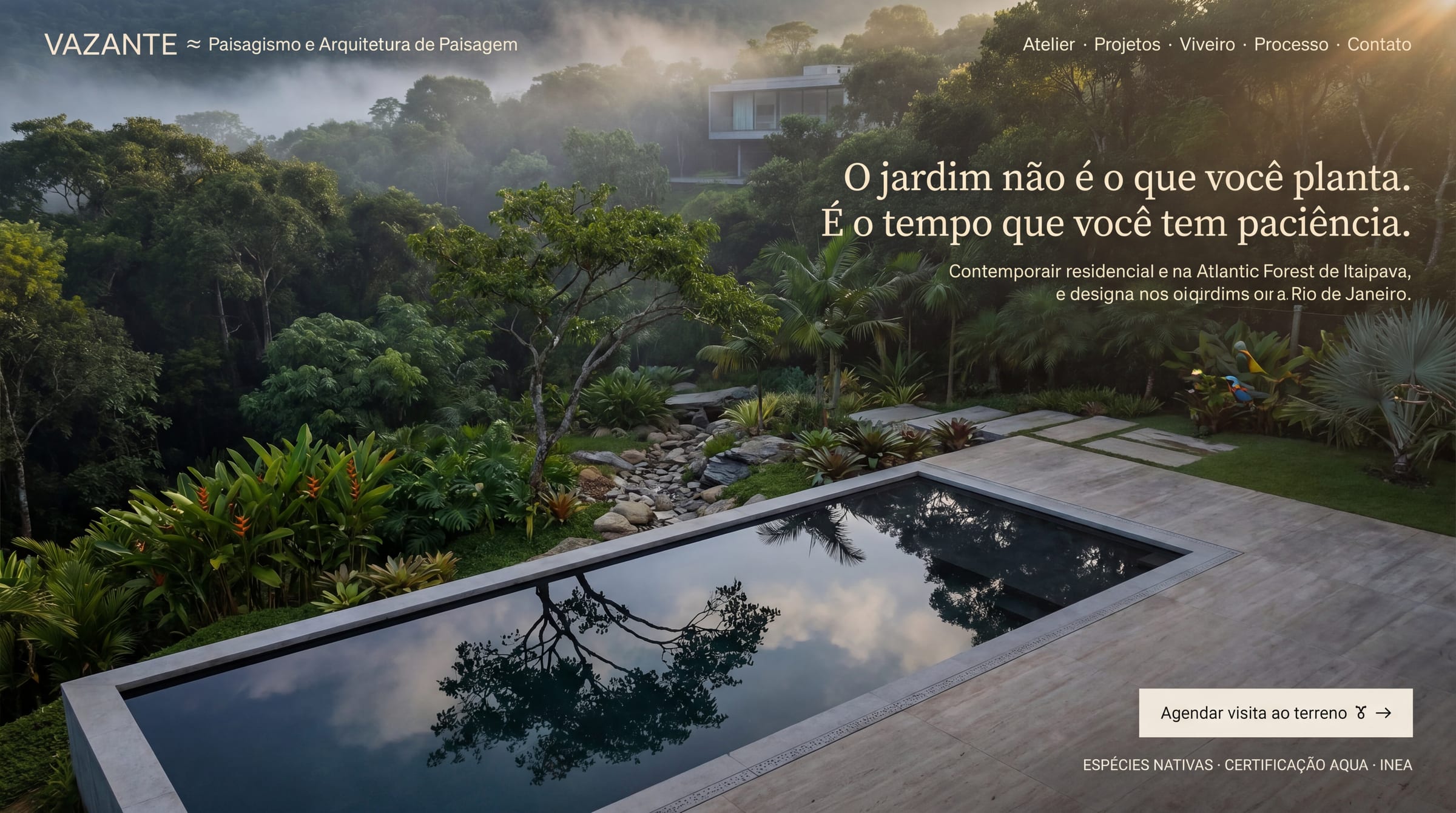 Prancha — escritório de arquitetura residencial autoral, Rio de Janeiro